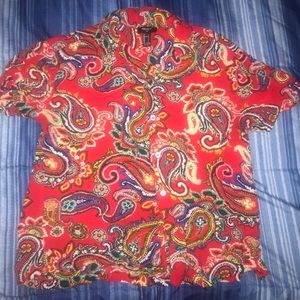 Bandanna Designed Button Up